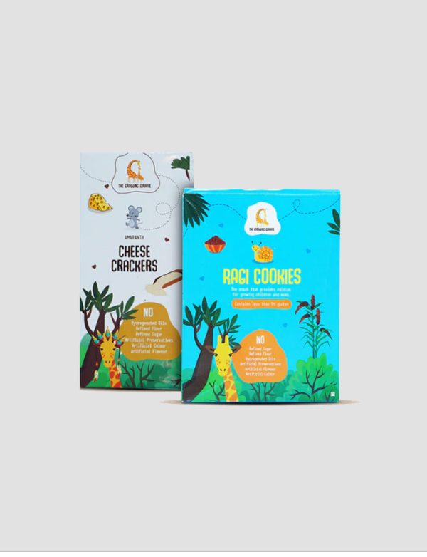 Ragi Cookies – Choco Chip & Peanut Butter